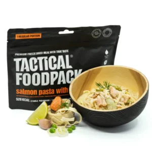 Salmon Pasta with white vwine